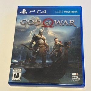 God of War PS4 Sony Playstation 4 Complete in Box